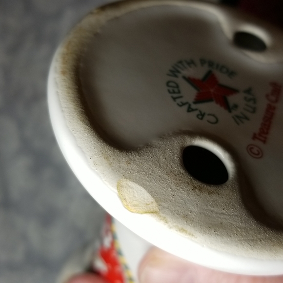 Vintage Treasure Craft Holiday Candlesticks Pair - Picture 5 of 5